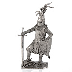 Оловянный солдатик миниатюра "Германский рыцарь, 2-я пол. 13 века"